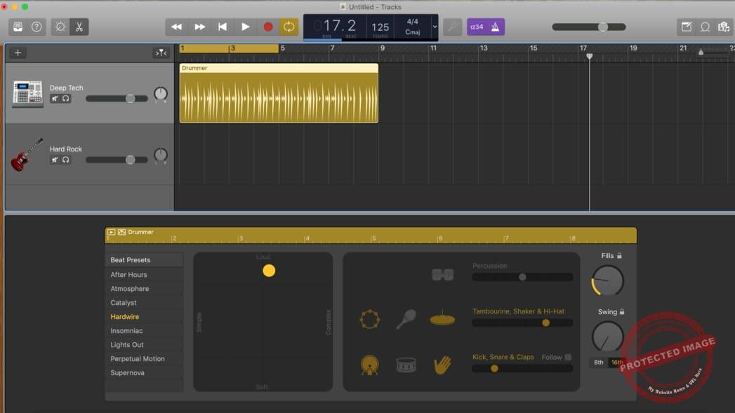 how to make your own beat in garageband